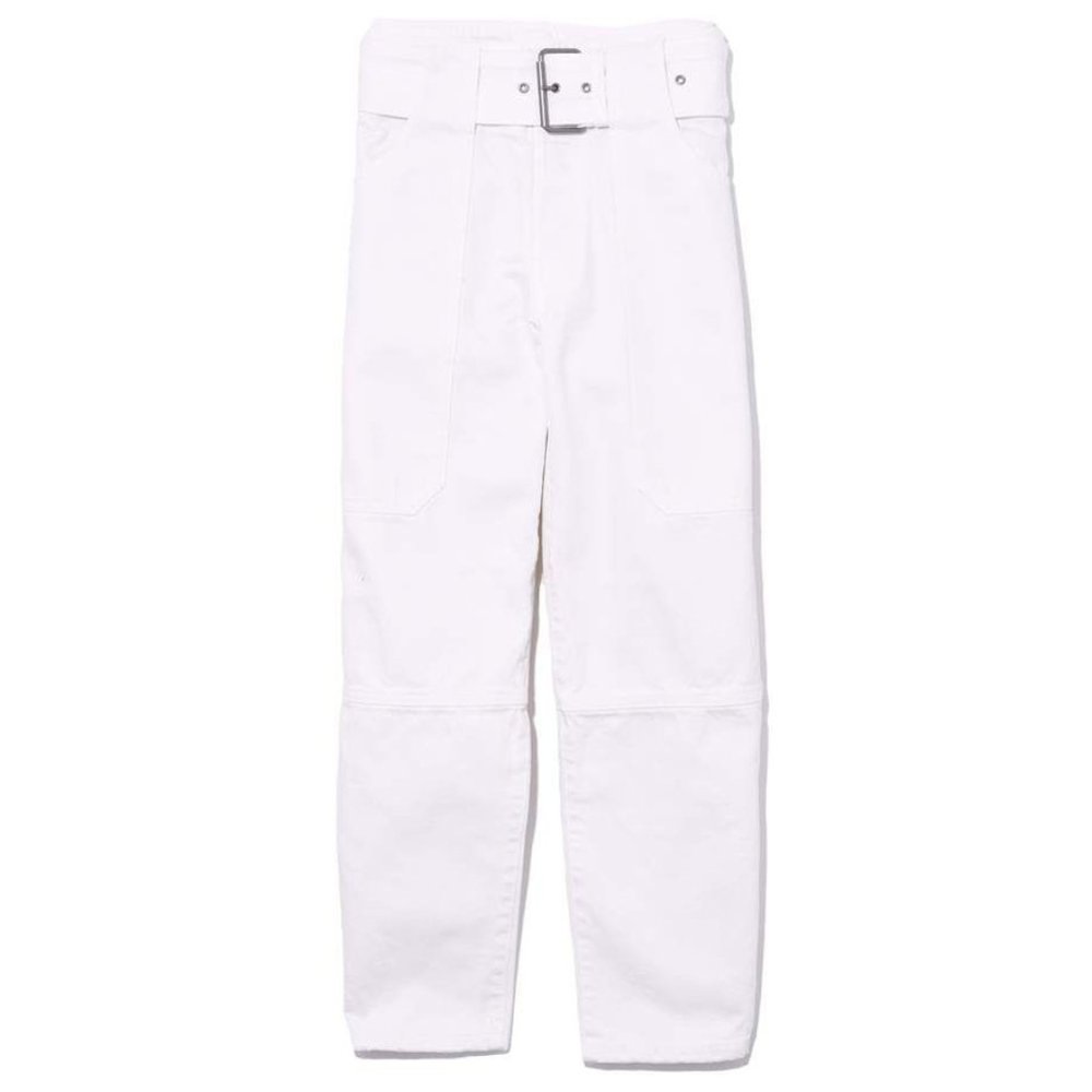 Proenza Schouler white utility jeans